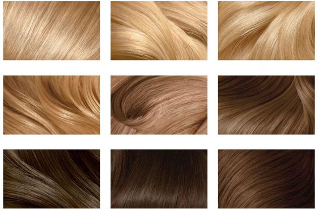 Как покрасить волосы: Палитра цветов волос