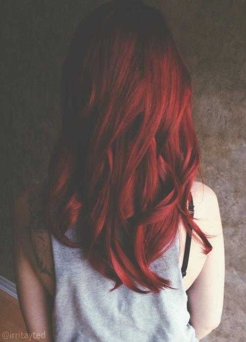 Фото девушек с рыжими волосами со спины   подборка картинок (13)