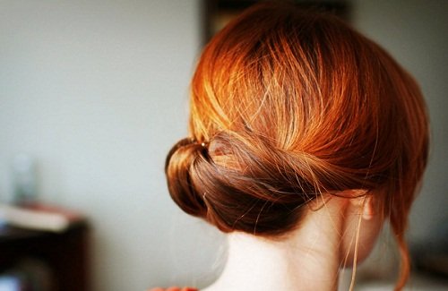 Фото девушек с рыжими волосами со спины   подборка картинок (18)