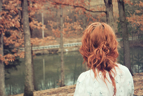 Фото девушек с рыжими волосами со спины   подборка картинок (30)