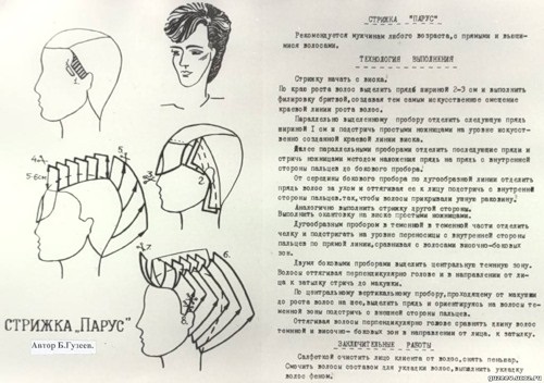 Инструкционно технологическая карта стрижки полубокс