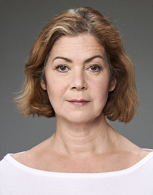 Maria Matthews, 51, pictured before the anti-ageing haircut