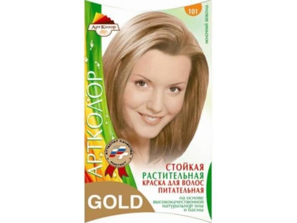 Артколор Gold, растительная краска для волос, №101
