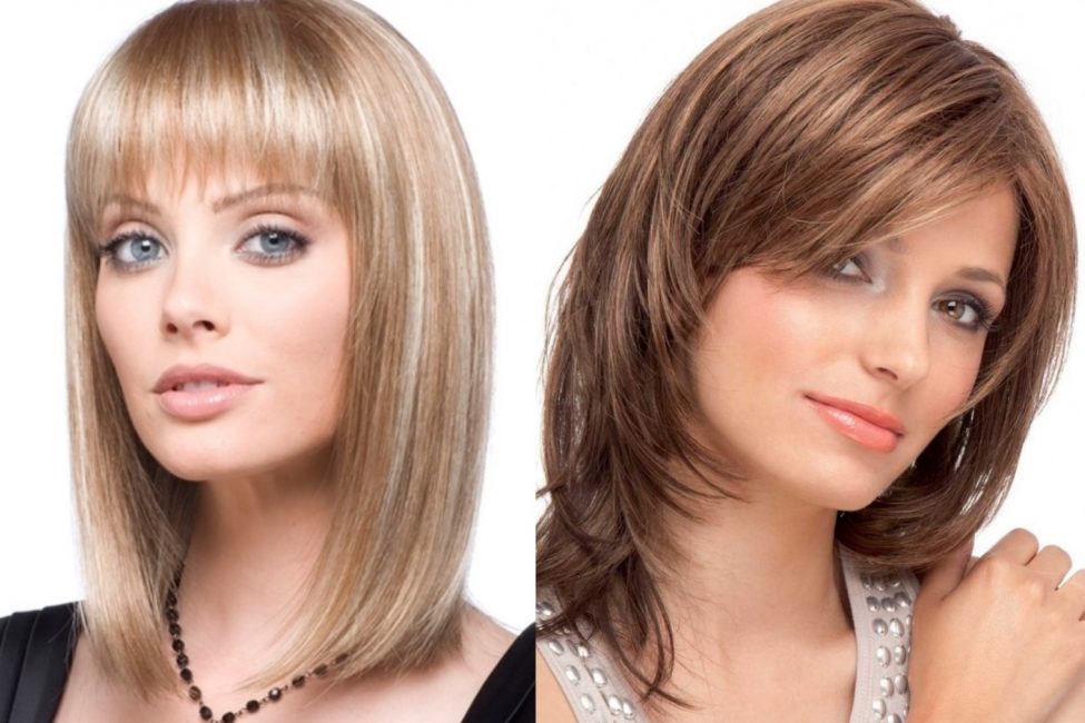Модельные стрижки для женщин на средние волосы фото и название после 45 лет