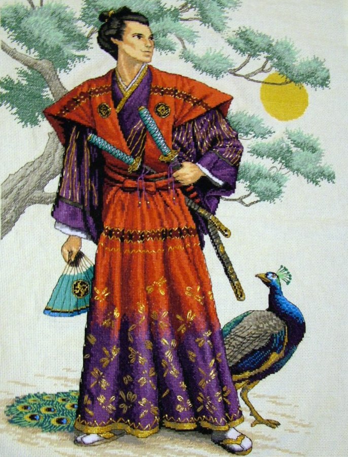 Прическа самурая