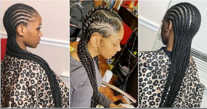 Straight back African braids hairstyles 2019 (with pictures)