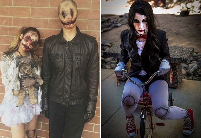 страшные костюмы на хэллоуин