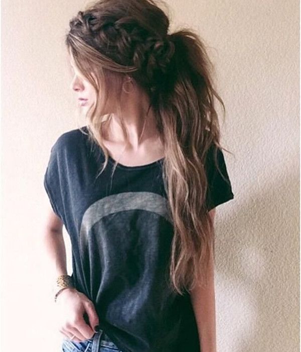 latest ponytail hairstyles for long hairs (22)