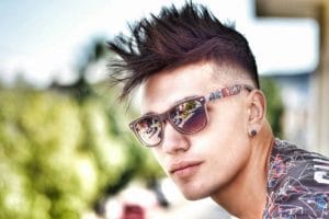 agusbarber__and cool mens haircut with movement on top