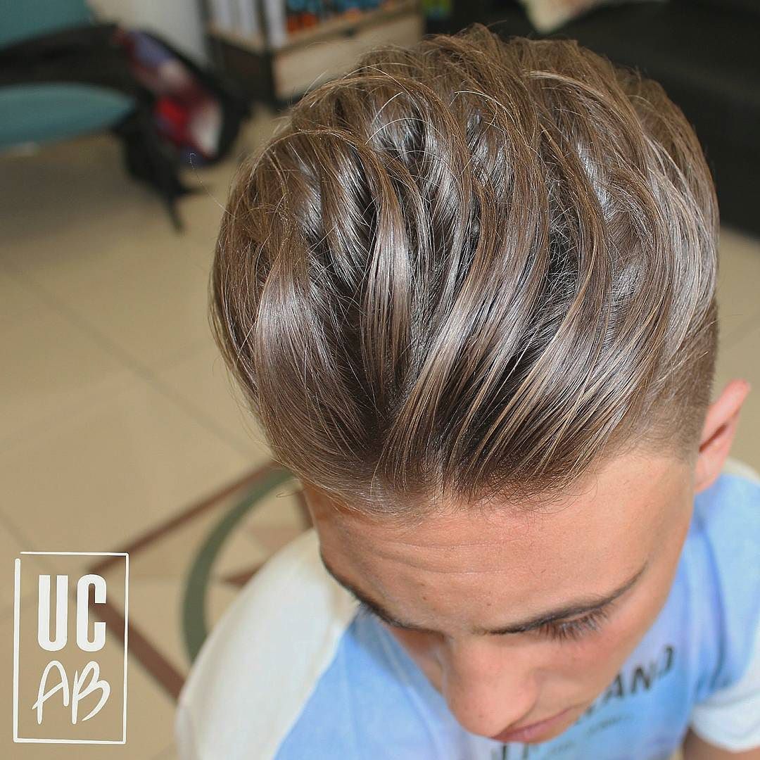 agusbarber__and cool longer hair hairstyle for men
