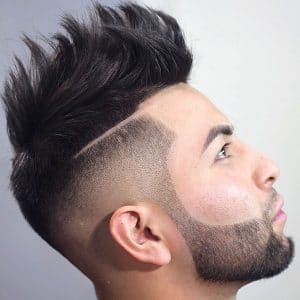agusbarber__and cool mens haircut with movement on top