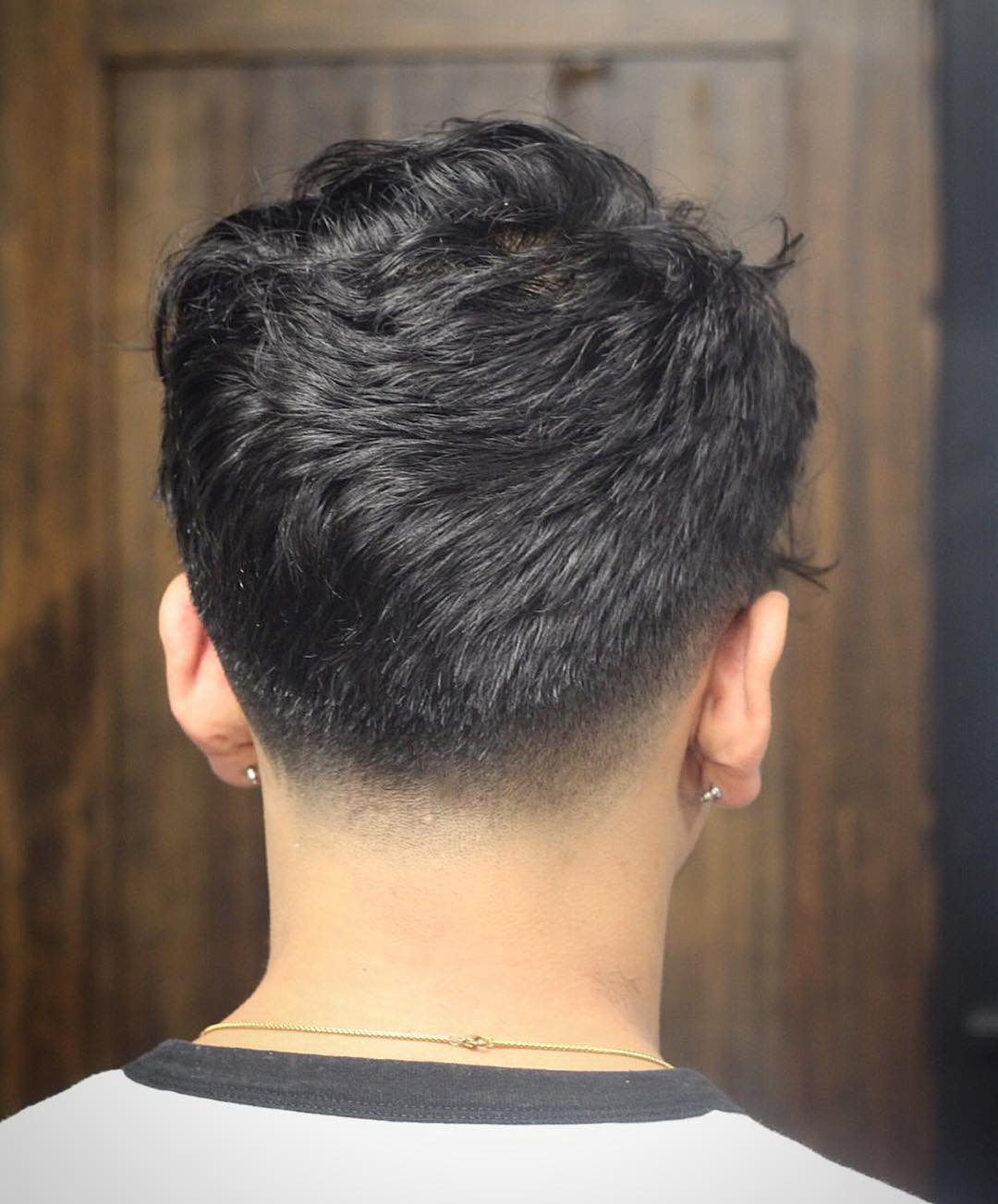 Taper haircut for thick hair