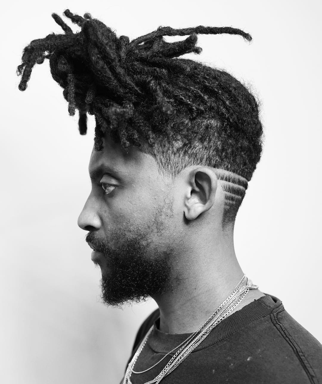 Long Dreadlocks Haircut For Black Men