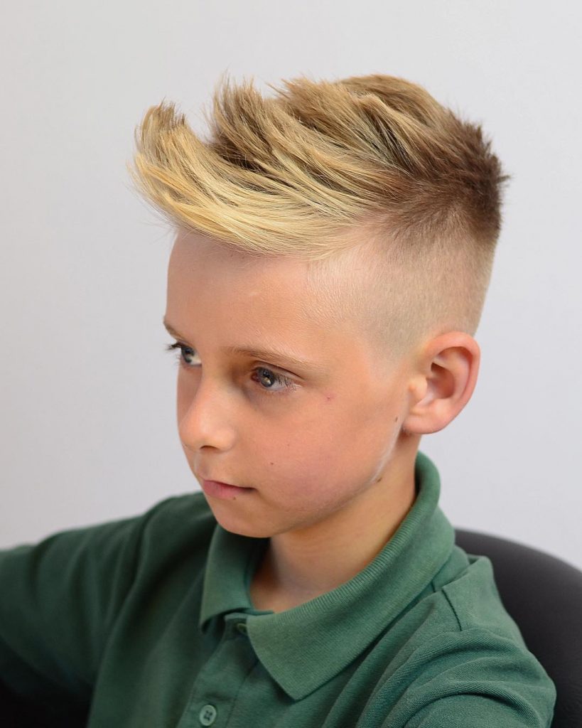 Modern Spiky Haircut For Boys