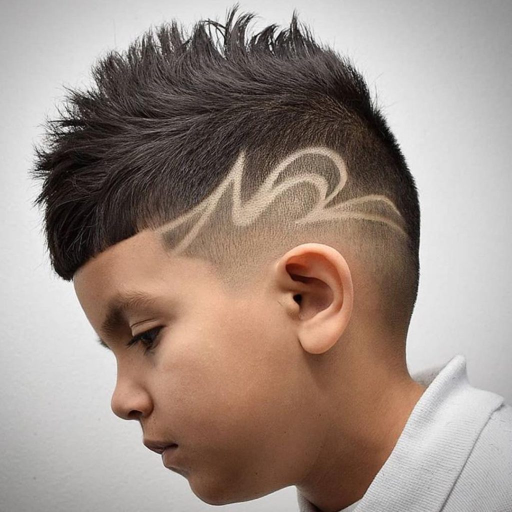 Spiky Haircut For Boys