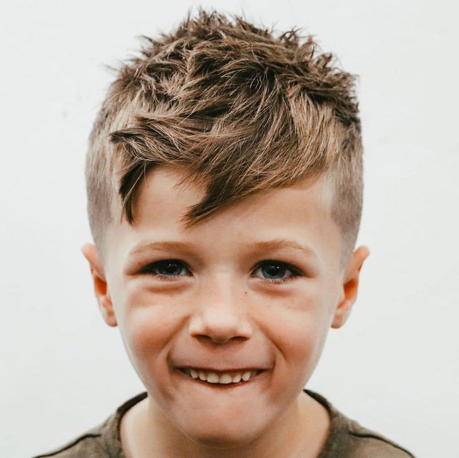 Cool hairstyles for boys with spiky textures