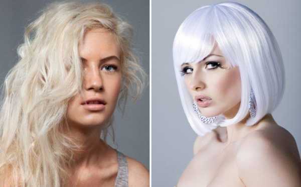 Сделать волосы белыми на фото онлайн